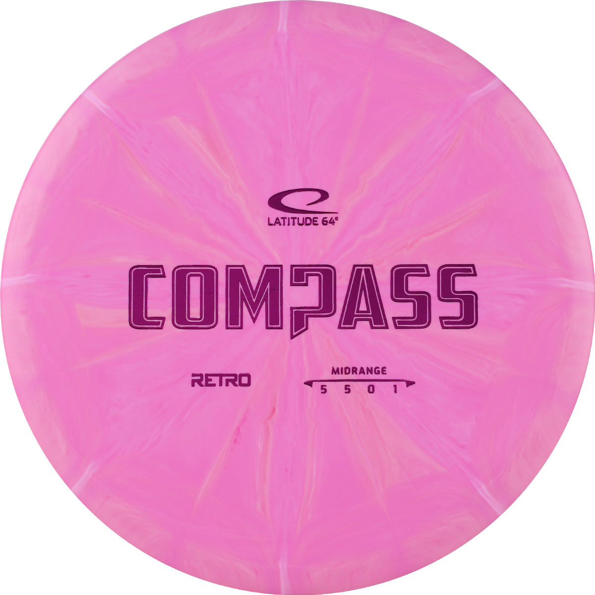 Retro Burst Compass
